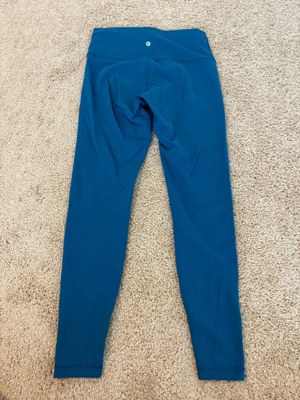 lululemon athletica Teal-Blue High-Rise Full-Length Leggings